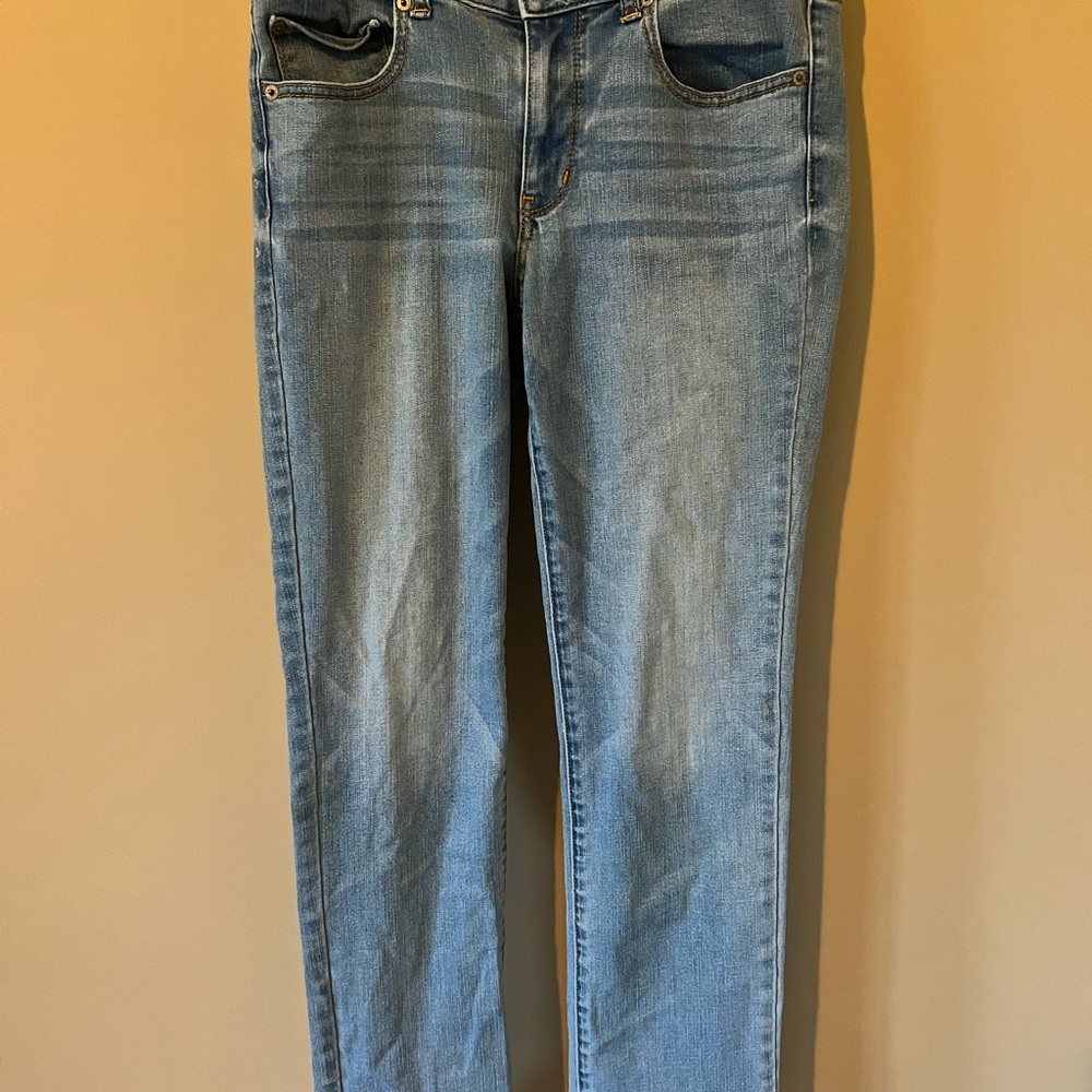 American Eagle Outfitters Blue Straight Leg Jeans